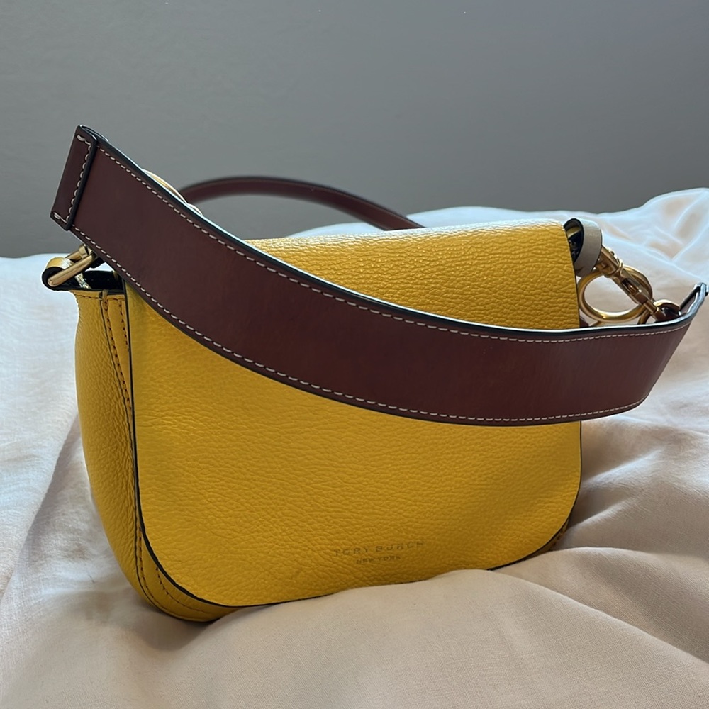 Tory Burch Yellow Crossbody
